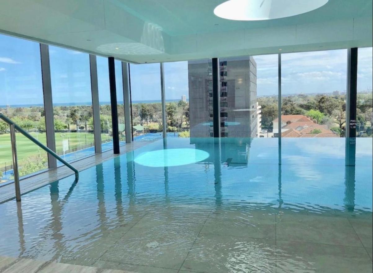 The Fawkner Apartment Bay-View Pool/Gym Free Parking Melbourne Buitenkant foto