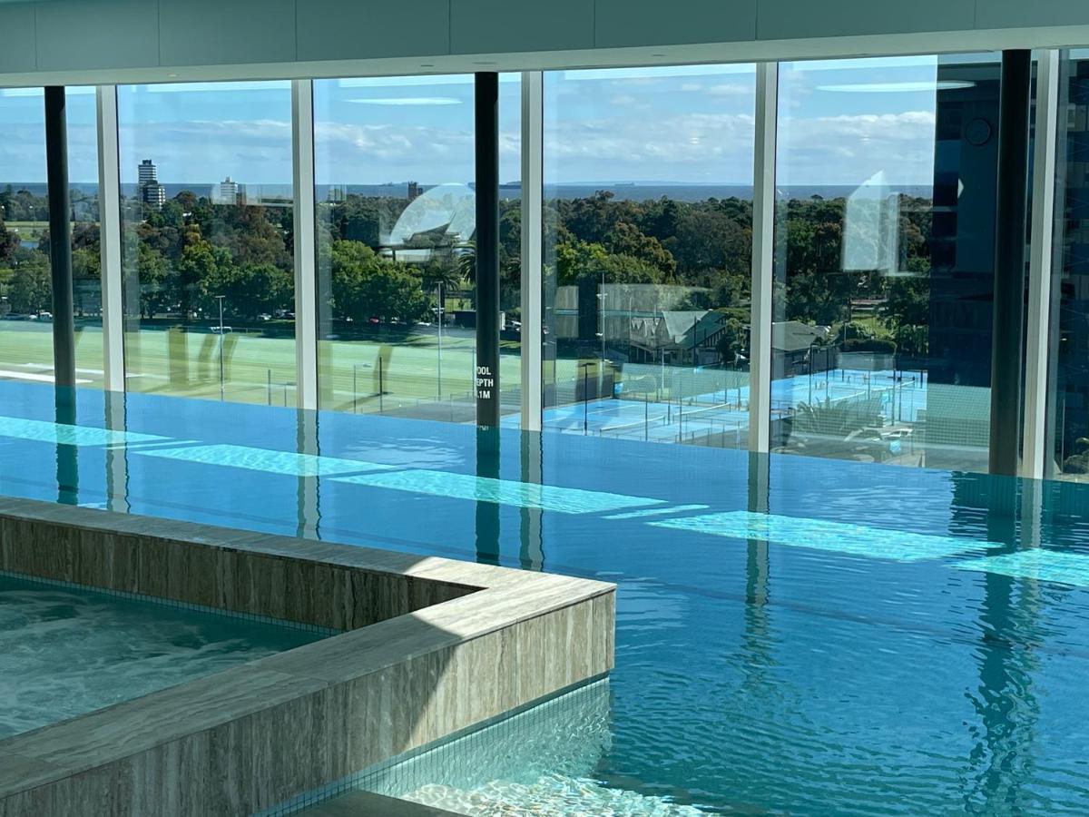 The Fawkner Apartment Bay-View Pool/Gym Free Parking Melbourne Buitenkant foto